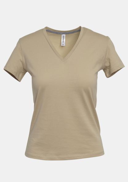 3K381100 - Damen V-Ausschnitt T-Shirt