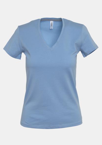 3K381410 - Damen V-Ausschnitt T-Shirt