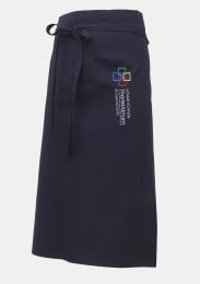 Bistroschürze 80 cm mit Logo