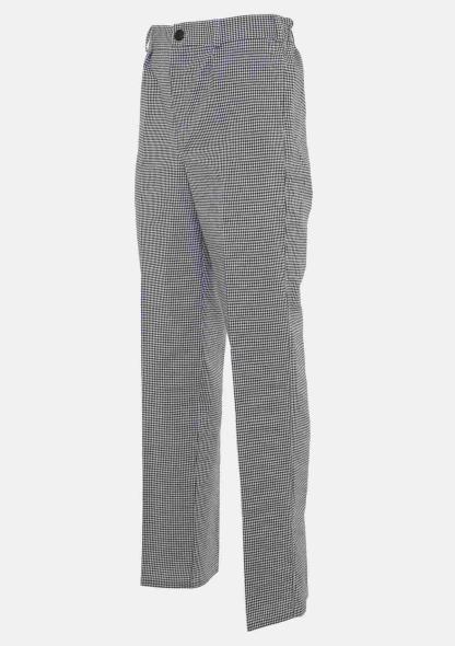 1H099445UE - Kochhose Unisex Pepita Überlänge