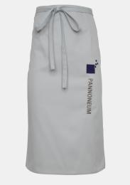 Bistroschürze 80 cm Pale Grey mit Schullogo