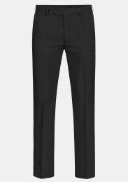 Herrenhose Polyester Schwarz Lang