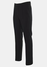 Herrenhose Polyester Schwarz Lang