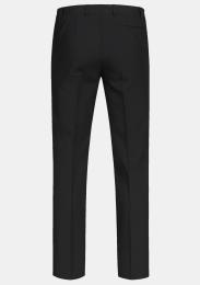 Herrenhose Polyester Schwarz Lang