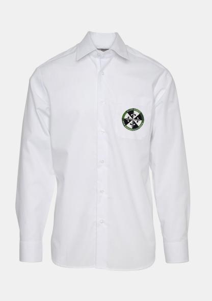 1DO50301 - Herrenhemd mit Logo Kurzgestellt
