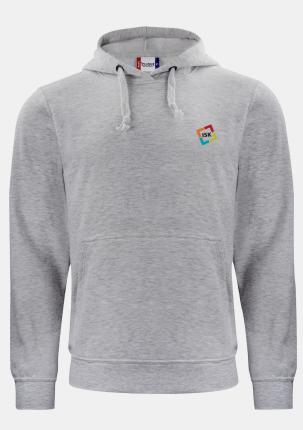 1ISK02103101 - Kapuzensweater Grau mit Schullogo