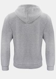 Kapuzensweater Grau mit Schullogo