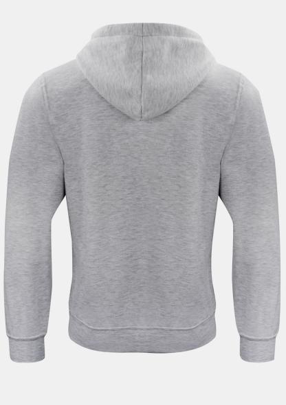 1ISK02103101 - Kapuzensweater Grau mit Schullogo