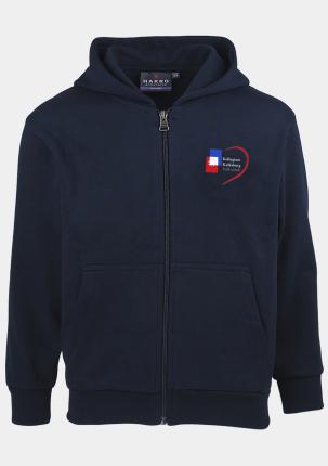 0KK62001 - Kinder Kapuzensweatjacke mit Logo