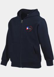 Kinder Kapuzensweatjacke mit Logo