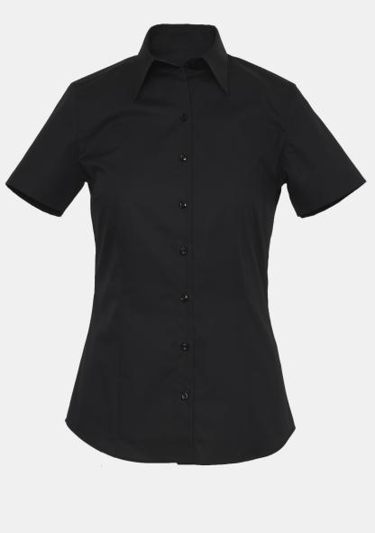 6201DF29017 - Bluse Kurzarm schwarz