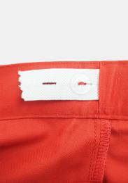 Skort red with Logo