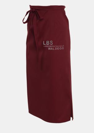 1WEBSW8001 - Bistroschürze 80 cm mit Schullogo