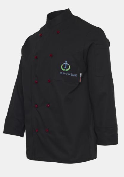 1ZKJW0401 - Kochjacke mit Schullogo