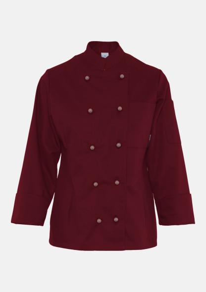 6DKJ013910 - Damenkochjacke Cherry