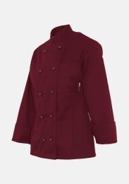 Damenkochjacke Cherry