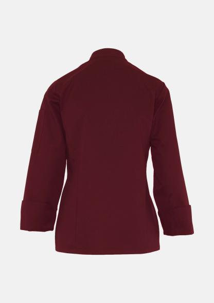 6DKJ013910 - Damenkochjacke Cherry