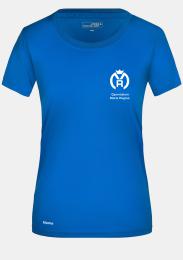 Damen Funktionsshirt mit Schullogo + Vorname