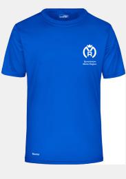 Unisex Funktionsshirt mit Schullogo + Vorname