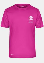 Unisex Funktionsshirt mit Schullogo + Vorname