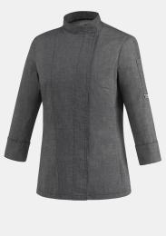 Damenkochjacke Grey Mix