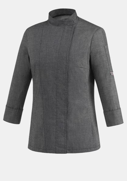 31002067C - Damenkochjacke Grey Mix