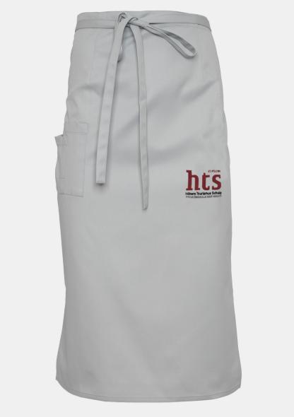 1HTSBSW10001 - Bistroschürze 100 cm mit Schullogo