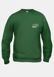 Sweater Basic mit Schullogo