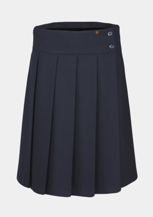 1ADRW10BL01 - Faltenrock Navy mit Logo