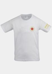 Turn T-Shirt weiß mit Logo