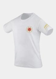 Turn T-Shirt weiß mit Logo