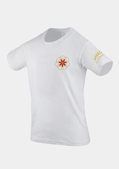 1ATSWEISS - Turn T-Shirt weiß mit Logo