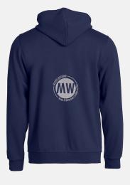 Kapuzen Sweatjacke MW Logo marine