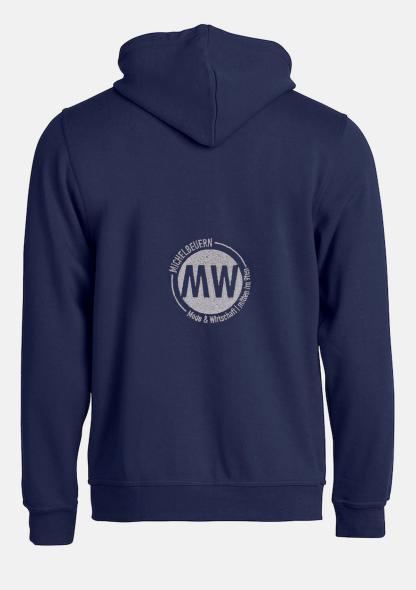 1M902103402A - Kapuzen Sweatjacke MW Logo marine