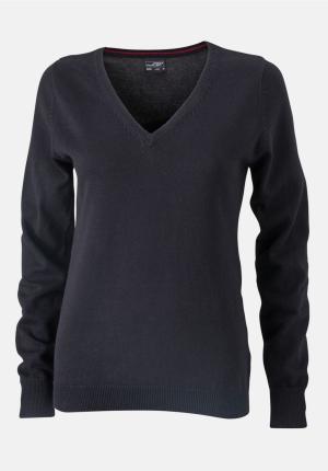 3JN658002 - Damen V-Ausschnitt Pullover