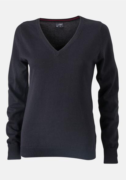 3JN658002 - Damen V-Ausschnitt Pullover