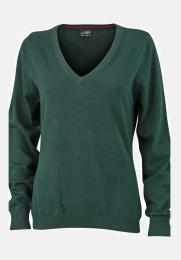 Damen V-Ausschnitt Pullover