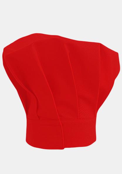 6KHAUBE3520 - Kochhaube Swiss Red