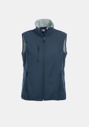 Damen Softshellgilet Navy