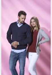 Pullover mit V-Ausschnitt navy