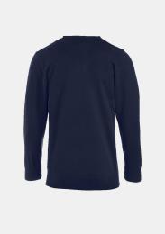 Pullover mit V-Ausschnitt navy