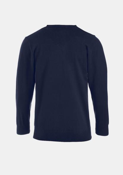 3021176580 - Damen Pullover mit V-Ausschnitt navy