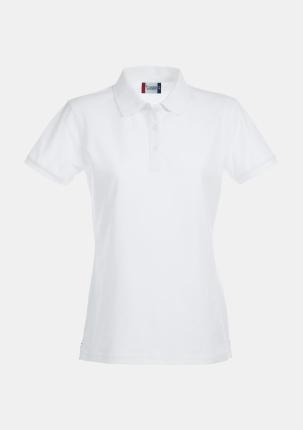 302824100 - Damen Polo Stretch weiß