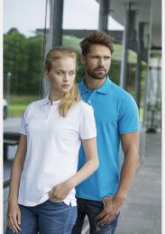 Damen Polo Stretch weiß