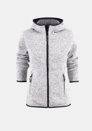 Damenfleecestrickjacke