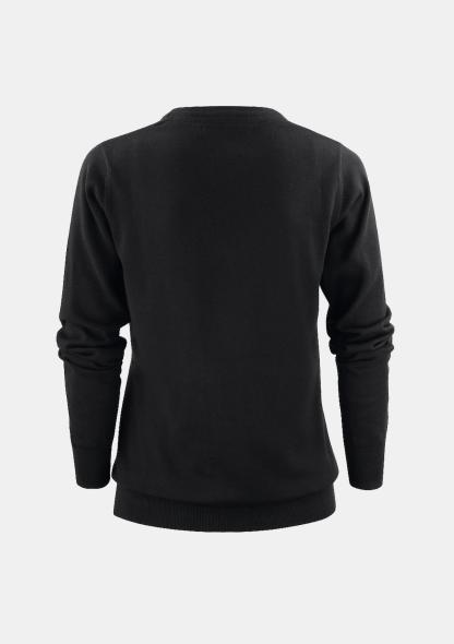 32122505900 - Damenpullover V-Neck schwarz