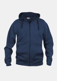 Kapuzen Sweatjacke navy