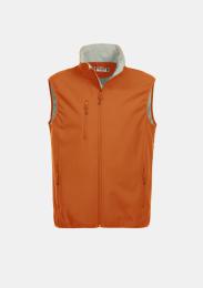 Softshellgilet Orange