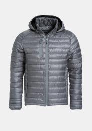 Winterjacke silbergrau