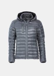 Damen Winterjacke silbergrau